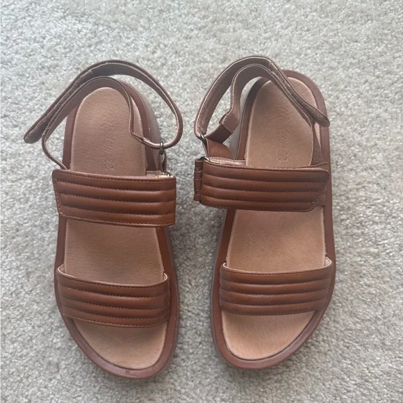 Brown Madewell Emmalee Sandals - Picture 4 of 7